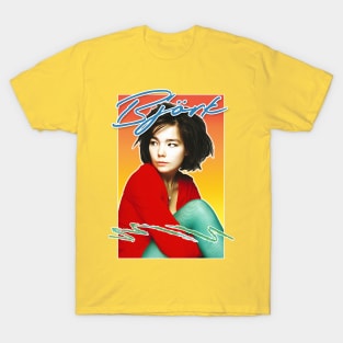 Bjork Aesthetic Style Retro Fan Art Design T-Shirt